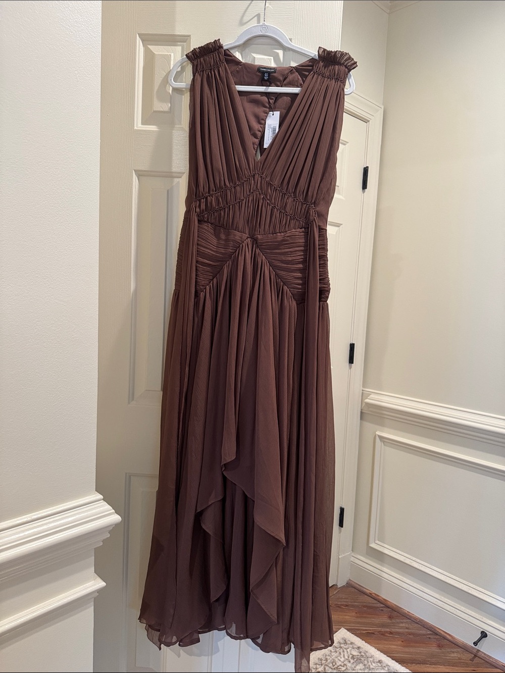 Karen Millen NWT limited edition gorgeous brown dress